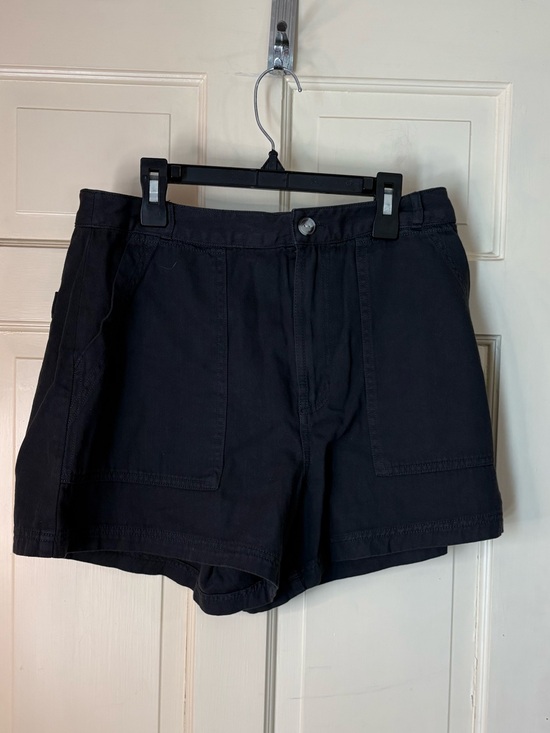 Universal Thread Pants - Universal Thread Women's High-Rise Slash Pocket Utility Shorts Gray  Size  8 New